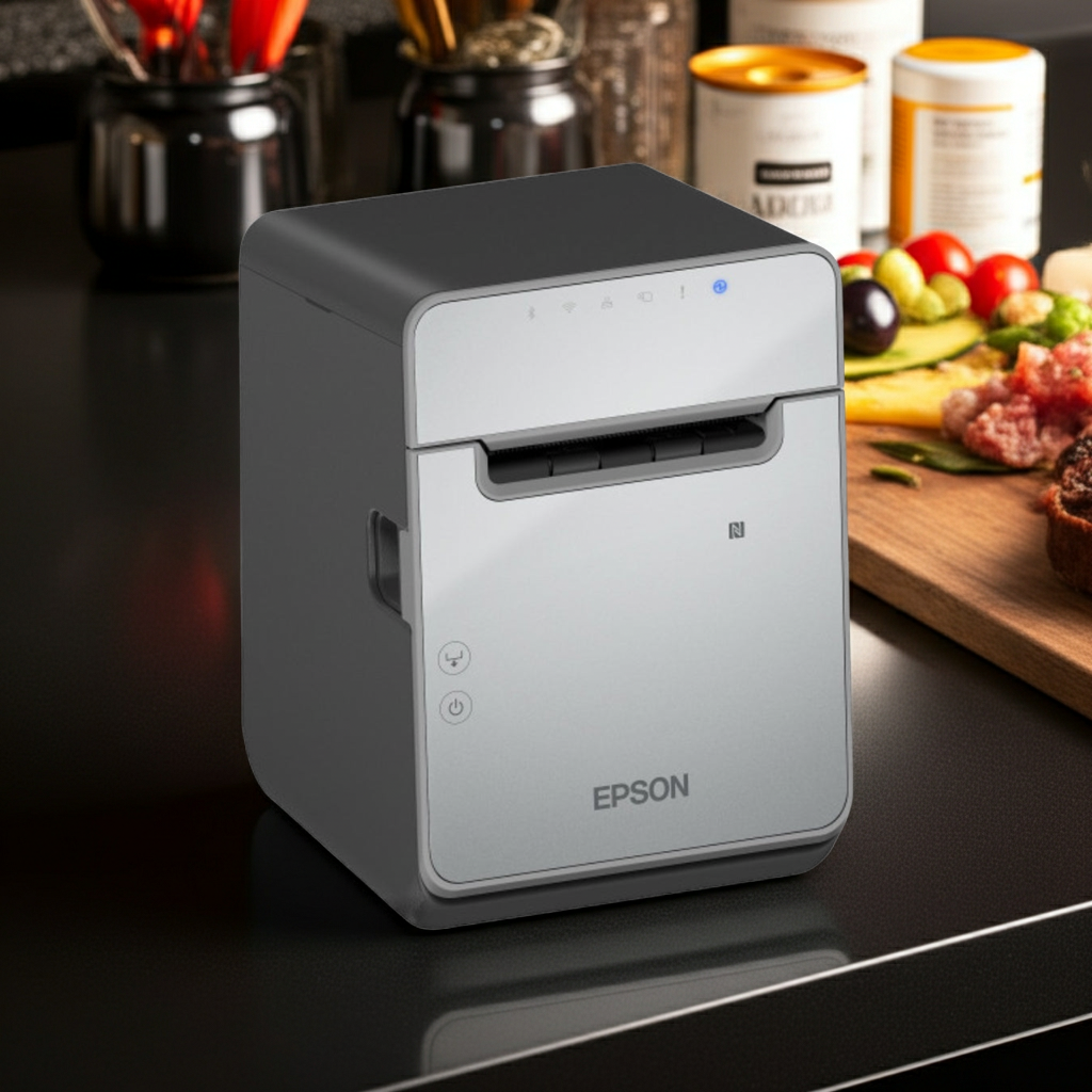 EPSON TM-L100 (121) USB Ethernet Bluetooth Lightning - etiquetas linerless - C31CJ52121