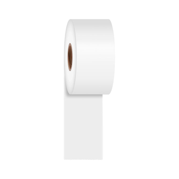 Étiquettes thermiques linerless 58 x 90 x 40 mm - 55 m, adhésif repositionnable (carton de 36 rouleaux)