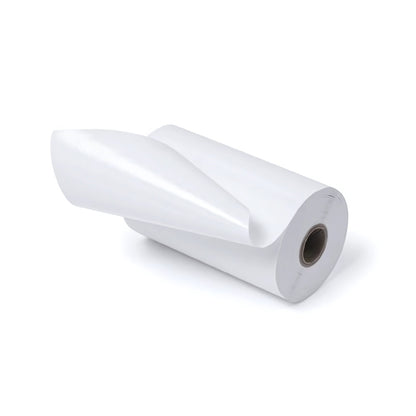 Étiquettes thermiques linerless 100 x 50 x 25 mm - 14 m, adhésif permanent (carton de 72 rouleaux)