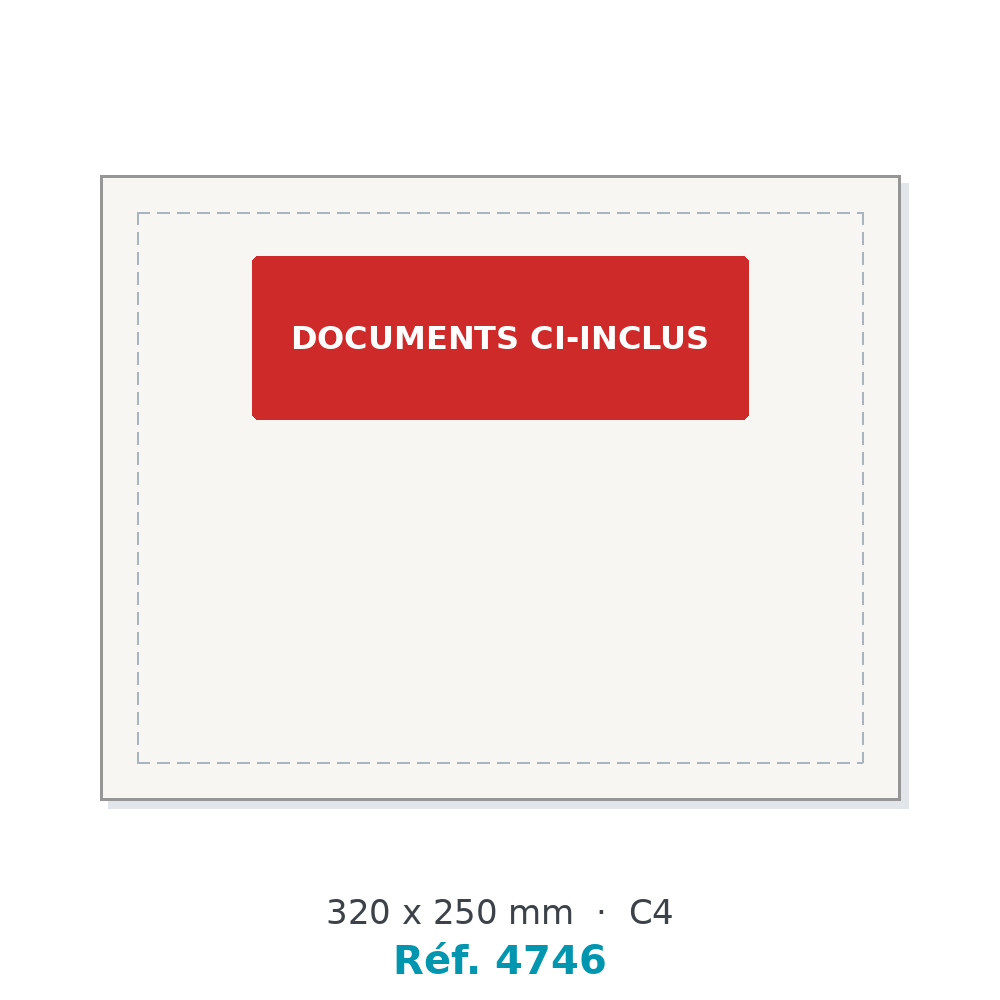 Pochette porte-documents ECO-LIST - Réf. 4746