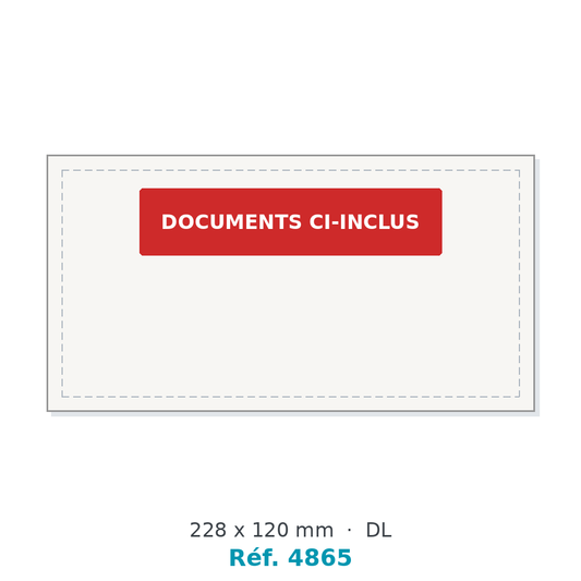 Pochette porte-documents ECO-LIST - Réf. 4865