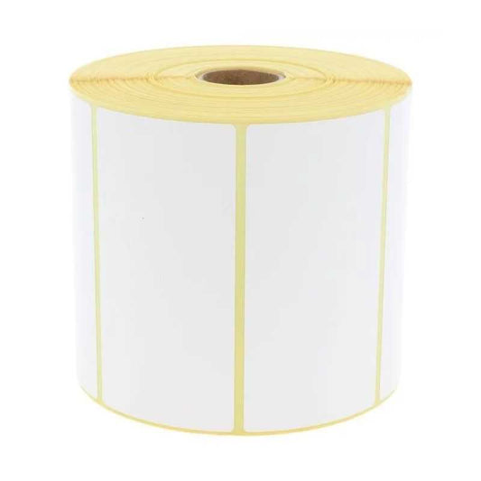 Etichette a trasferimento termico velina bianca 100 x 50 x 76 mm - cartone da 6 rotoli (14.400 etichette) - Rif. 2700