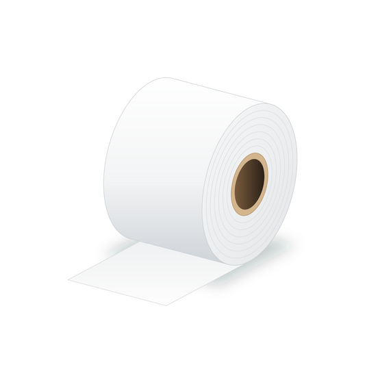 Bobine d'étiquettes thermiques linerless 58 x 80 mm, mandrin 25 mm, TSi